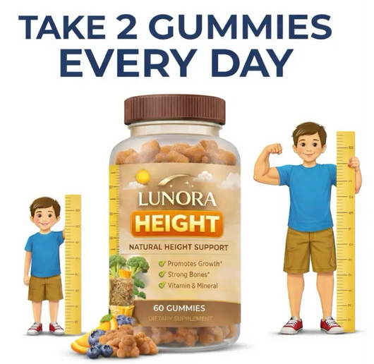 LUNORA  ALL NATURAL GROWTH AND SLEEP GUMMIES